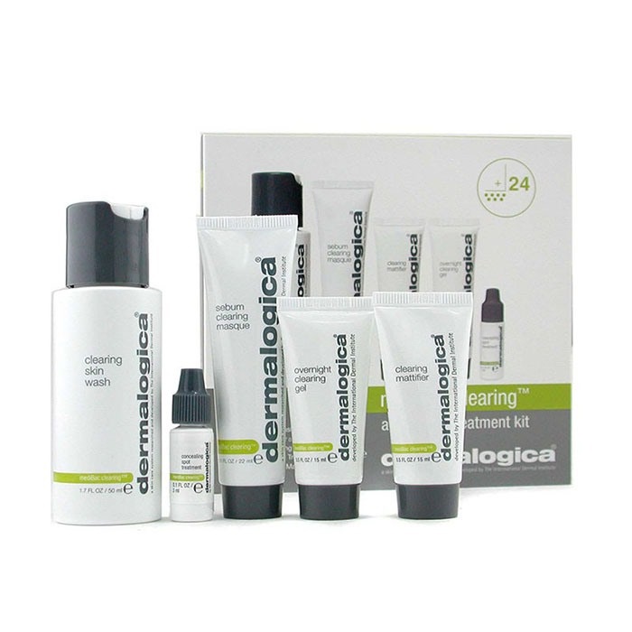 Dermalogica MediBac Clearing Adult Acne Treatment Kit 5pcs Womens Skin Care  eBay