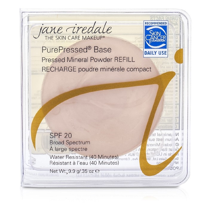 Jane Iredale PurePressed Base Pressed Mineral Powder Refill SPF 20 - Satin 9.9g